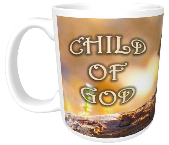 CUPS I Identify as: A CHILD OF GOD Romans 8:15-17 Mug Kid Cup Thermos Bottle