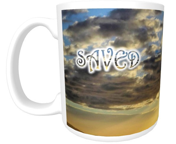 CUPS I Identify as: SAVED John 3:16 Alaska Sunset Mug Kid Cup Thermos Bottle