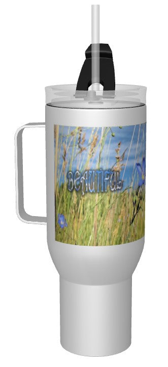 CUPS I Identify as: BEAUTIFUL 1 Peter 3:3-4 Mug Kid Cup Thermos Bottle