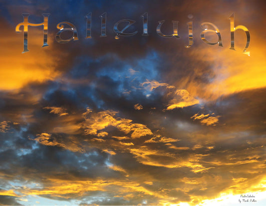 Photo Hallelujah Sunset Yucaipa California Clouds Sky