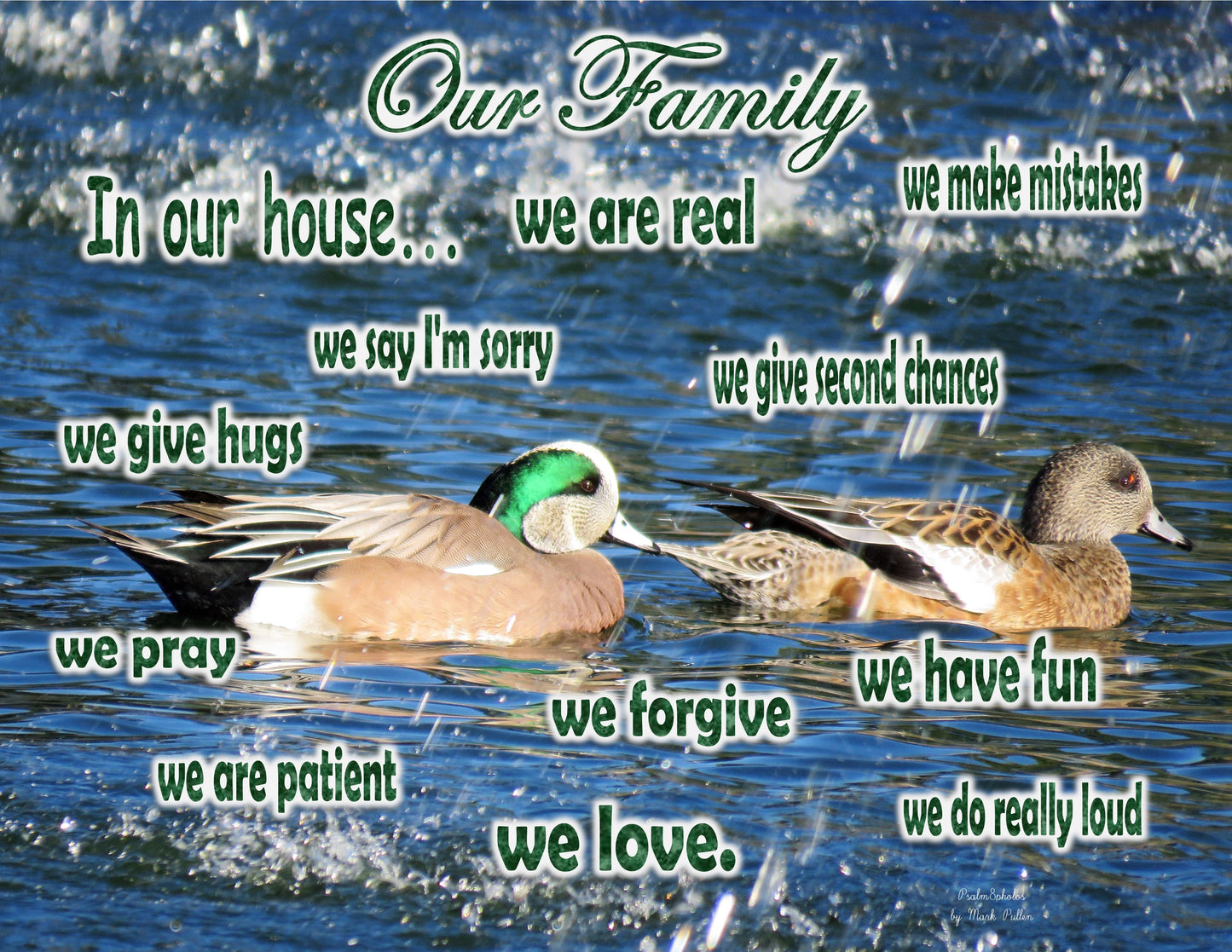 Photo Family Love Highland Springs Country Club Cherry Valley California Ducks Pond